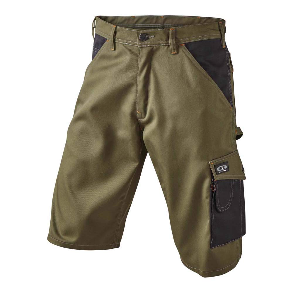 J.A.K. 921035116 Series 9210 65% Polyester/35% Cotton Shorts, Army/Black, 64 (46) Size