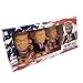 RACODA Donald Trump 2020 Election Collect Modle Long Hair Troll Doll 4pcs DIY Wearing Suit Flag Clothes Doll