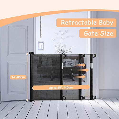 retractable door gate