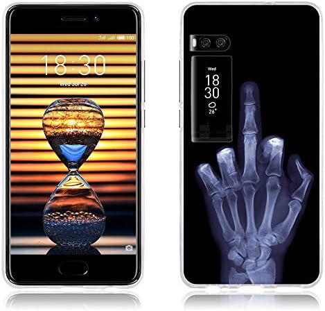 Meizu Pro 7 Case Cover, Luxury Soft Waterproof Silicone Back Protector [Drop Protection] for Meizu Pro 7