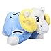 Fabrique Innovations NCAA Pillow Pet, North Carolina Tar Heels