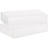 Whitmor Clear Vue Boot Box - Heavy Duty Stackable Boot Storage - (Set of 2)