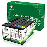 GREENSKY 4Pack Compatible Ink Cartridge for HP950XL 951XL fit for HP OfficeJet Pro 8600 8610 8620