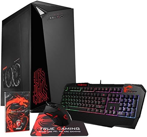 MSI Infinite VR7RD-071US Enthusiast (i7-7700, 16GB RAM, 500GB NVMe SSD + 2TB HDD, NVIDIA GTX 1070 8GB, Windows 10) VR-Ready Gaming Desktop PC