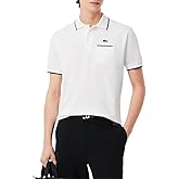 Lacoste Mens Classic Fit Pocket Accent L.12.12 Polo Shirt