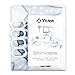 Shower Curtain Liner with 12 Curtain Hooks Clear Shower Curtain Liner Mildew Resistant Waterproof Plastic Shower Curtain Liner Seashell Conch Starfish 72×72 Inch Shower Curtain Liner by Yivion