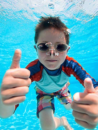 image for Chuangdi 24 Pieces Silicone Nose Clips Waterproof Swimming Nose Clips 