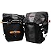 Ibera Bicycle PakRak Clip-On Quick-Release All Weather Panniers (Pair), Includes Rain Cover