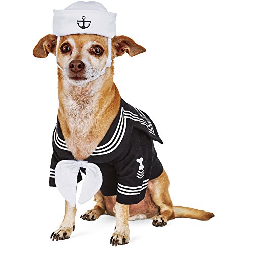 Petco Halloween Sailor Dog Costume,X-SMALL