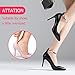 Heel Pads SMATIS 4 Pairs Heel Cushions Inserts for Womens New Shoes High Heels Preventing Heel Rubbing and Blisters and Slip Out.