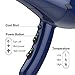 Hair Blow Dryer, PHOEBE 1875w Ceramic Ionic Fast Dry Hair Dryer with Two Concentrator Nozzle, 2 Speed 3 Heat Setting Hairdryer Cool Shot Button