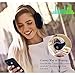 Earmuff Headphones,WU-MINGLU Bluetooth Earmuffs,Wireless Music Over-Ear Headsets Ear Warmer,Foldable Soft Earmuffs,Ear Muffs for Winter Outdoor Men Women (Black)