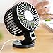 Small Personal USB Table Fan,Portable Mini USB Desk Quiet Fan 2 Speed Modes Dual Blades for Room Office Desktop By I-pure items
