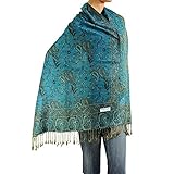 Falari® Women's Woven Pashmina Shawl Wrap Scarf 80