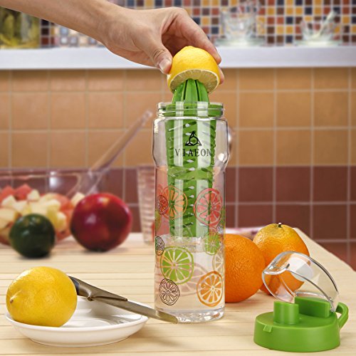 Fruit Infused Water Bottle Fruit Infuser Water Diffuser Bottle Juicer