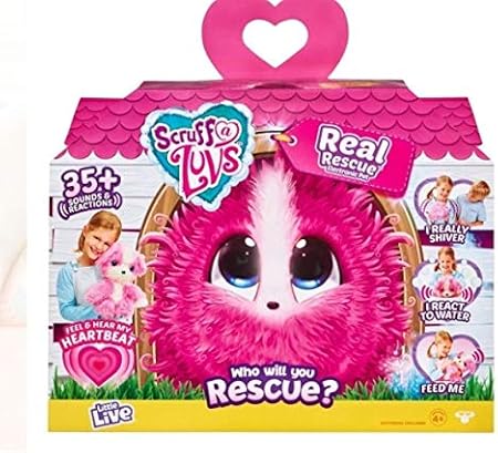 scruff a luv real rescue electronic pet