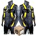 KwikSafety (Charlotte, NC) THUNDER 4 PACK 3D Ring Safety Harness (Pass Through Connectors) OSHA ANSI Industrial Full Body Fall Protection Personal Equipment Construction Carpenter Scaffold Contractor