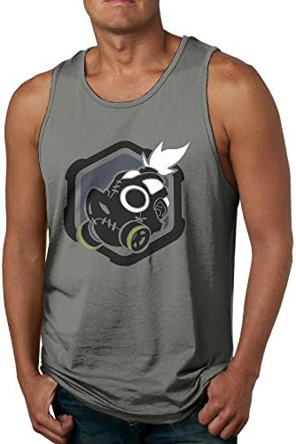 Men's Overwatch Roadhog Spray Vector Popular Fashion Tank Top Shirt