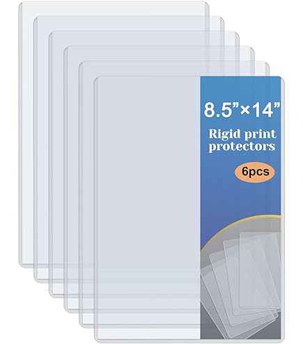 Ndsox 5 Pack 8 X 10 Rigid Print Protectors Clear Ghana - View #8