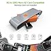iPhone Memory Card Reader, Omars USB 3.1 Portable Card Reader OTG Adapter with Lightning Connector for Micro SD Card/TF Card Compatible with iPhone iPad MacBook (SD Card not Included) - Orange