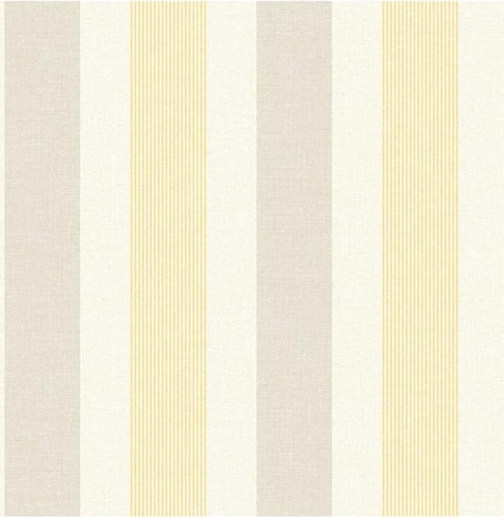 FD22030 Maison Chic Striped Ivory/Mustard/Grey Fine Decor Wallpaper Amazon.co.uk DIY & Tools