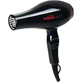 Solano Forza Ultra-Fast Ionic Far Infrared Hair Dryer, 1875W | Reduces frizz, adds shine, cuts drying time, super solano hair dryer, tourmaline, internal silencer, blow dryer