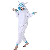 dressfan Animal Snow Monster Onesie Monster Costume Monster Pajamas Cosplay Costume