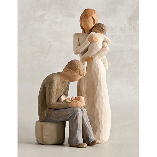 Willow Tree Mother & Father with 2 Babies Amazon.co.uk Kitchen & Home