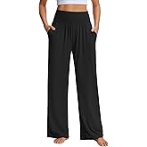Stelle Wide Leg Yoga Pants for Women High Waisted Super Comfy Buttery Soft Lounge Pants with Pockets 26/28/30 Inseam