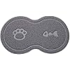 Tapis d’alimentation en silicone pour animaux, Tapis pour Gamelles de Chien Tapis d’alimentation PVC antidérapant…