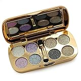 Ucanbe Glitter Matte Eyeshadow Palette 8 Colors Eye Shadow Diamon Bright Shimmer Kit,No.2