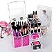 Lifewit Brush Holder Lipstick Case Drawer Dustproof Box Premium Quality 5mm Thick Makeup Acrylic Organizer Cosmetic Storage Display Lid With Rosy Pearl