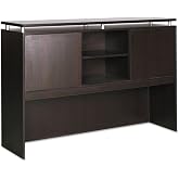 Alera ALESE267215ES Sedina Series Hutch with Sliding Doors, 72w x 15d x 42 1/2h, Espresso