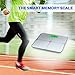 Smart Weigh Digital Body Weight Scale with Weight Tracking and Step-On Technology, 440 Pounds, Recognizes and Stores 8 Users [2017 Upgraded Version]