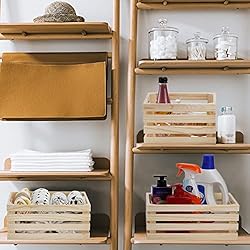 ZENFUN 3 Pack Wooden Nesting Crates with