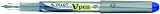 Pilot VPen Disposable Fountain Pen Silver Barrel 0.58 mm Blue Box of 12 view 2