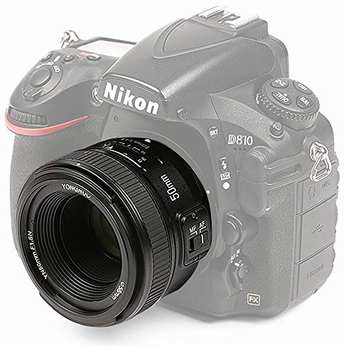 YONGNUO 50mm Standard Prime-Objectif F1.8 pour Appareil Photo numérique Nikon