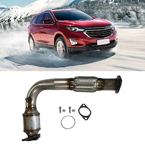 POCREATION Catalytic Converter Front Pipe Catalytic Converter with