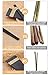Goldage 5-Pairs Fiberglass Dishwasher-safe Chopsticks (Japanese Minimalism - Evergreen Bamboo)