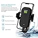 VORCSBINE Wireless Car Charger Mount,Auto-Clamping 15W/10W/7.5W Qi-Certified Fast Charger Mount(Patent), Air Vent Holder Compatible with iPhone 11/11 Pro/11 Pro Max/Xs MAX/XS/XR/X,Samsung S10/S10 Plus