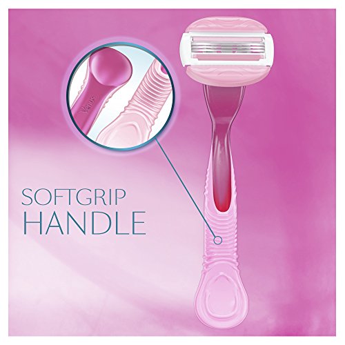 Gillette Venus Comfortglide Women's Razor with 2 Razor Blade Refills, White Tea, Womens Razors / Blades