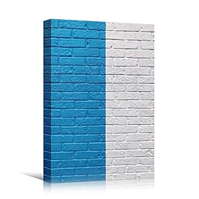 signwin Canvas Wall Art Geometrical Patterns Abstract Colorful...