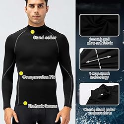 Men's Compression Shirts Long Sleeve Athletic