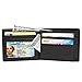 Hoobest RFID Blocking Leather Wallet For Men- Excellent Trifold Wallet (Black)