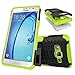 Galaxy On5 Case, MCUK Heavy Duty Rugged Dual Layer - Soft/Hard Shell 2 in 1 Tough Protective Cover Case with Kickstand for Samsung Galaxy On5/G550 (Green)