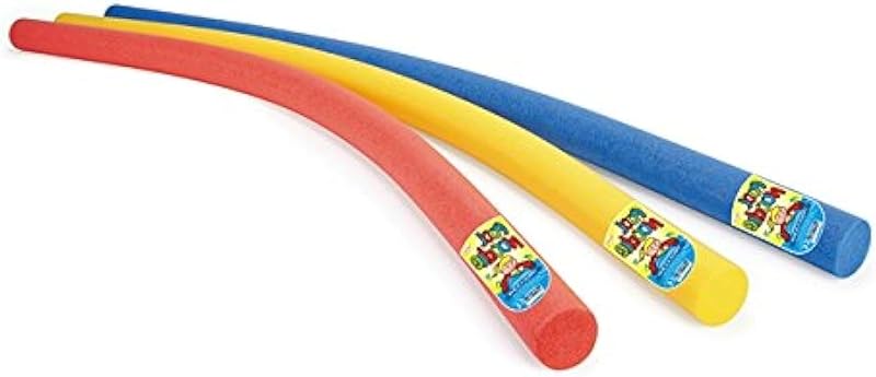 Toyrific Swimming Pool Noodle Float AID WOGGLE Red Blue Yellow