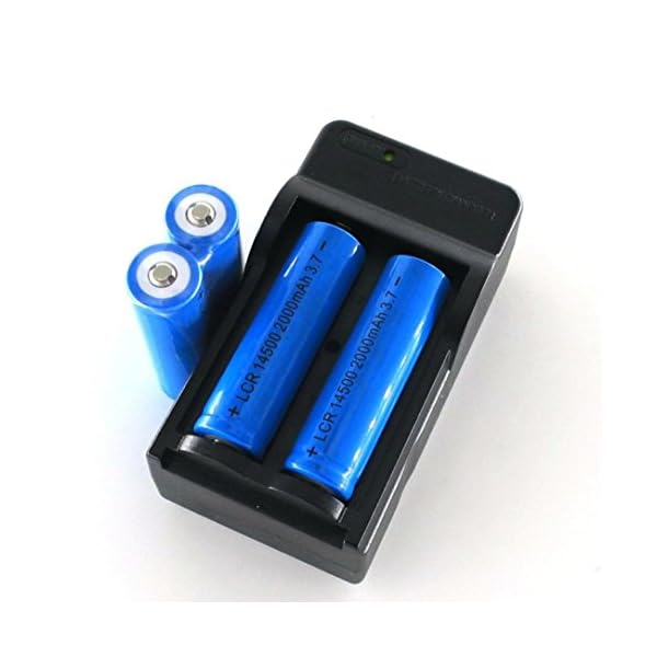 Battery-and-ChargerLandFox-4x-2000mAh-14500-Rechargeable-Li-ion-Battery-For-LED-FlashlightCR123A-Charger Battery-and-ChargerLandFox-4x-2000mAh-14500-Rechargeable-Li-ion-Battery-For-LED-FlashlightCR123A-Charger