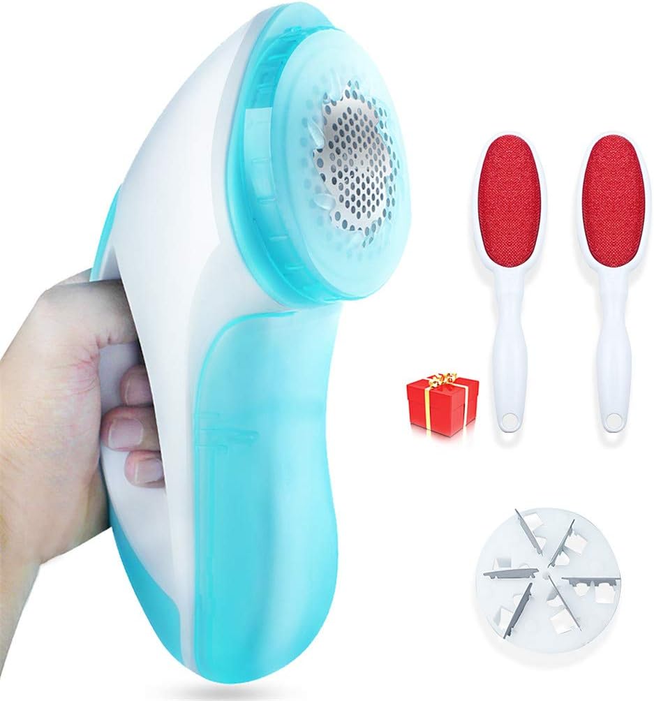 Basecent Lint Shaver Remover, Fabric Shaver for Sweater, Clothes, Clothing Fuzz Remover for Furniture, Shirt, Bed Sheet, Quilt, Mattress, Clean Pills and Bobbles
