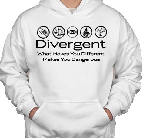 Divergent What Makes You Different Makes You Dangerous Hoodie Sweater