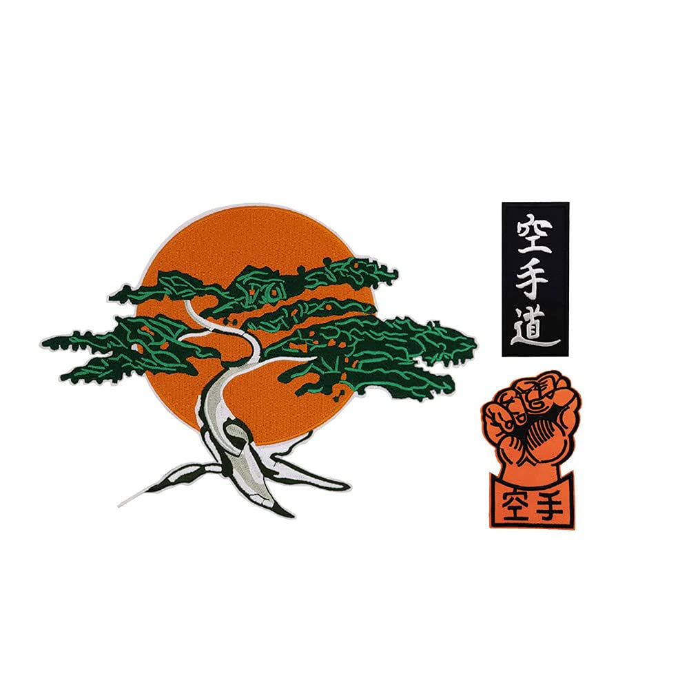 Photo 1 of 10" Halloween Costume Embroidered Iron On Patches for Karate Gi